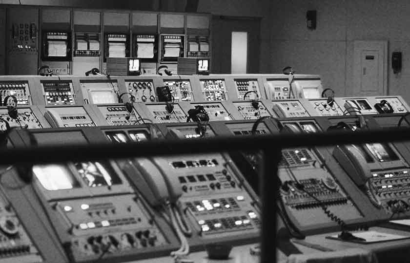 303 Blue Vintage Command Center